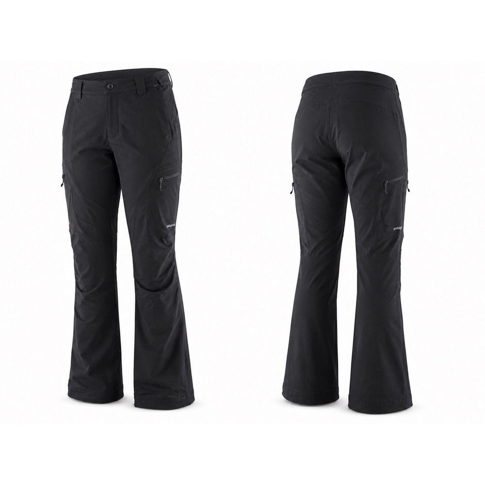 Patagonia Pants Men's 32 black Stretch Pockets Outdoor Hiking adjustable waist